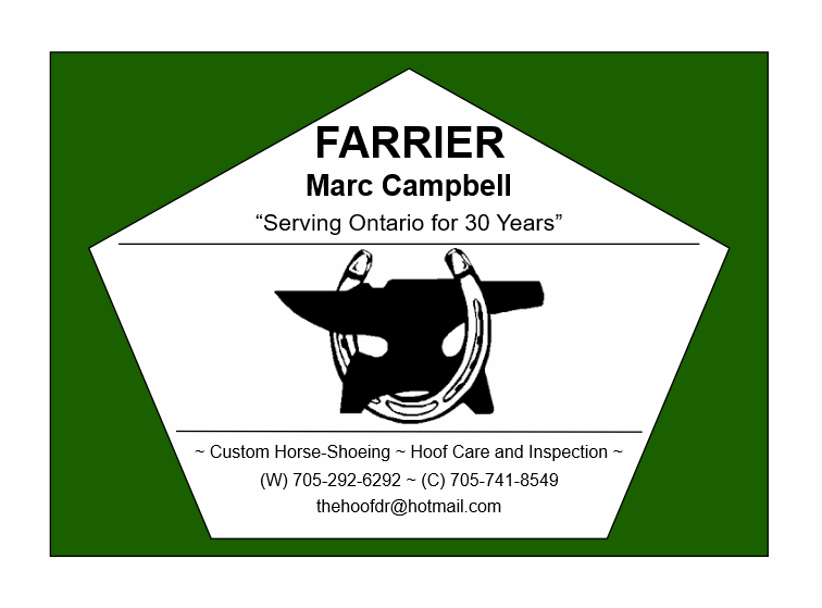 Marc Campbell, Farrier